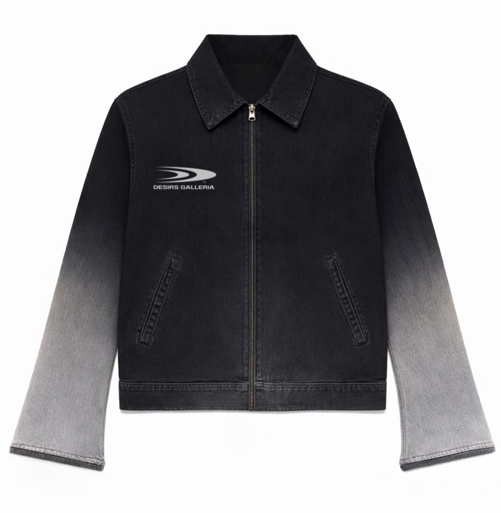 DÉSIRS OMBRÉ DENIM JACKET