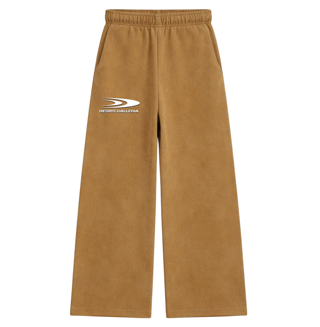 DESIRS GALLERIA WASHED PANTS [LIGHT BROWN]