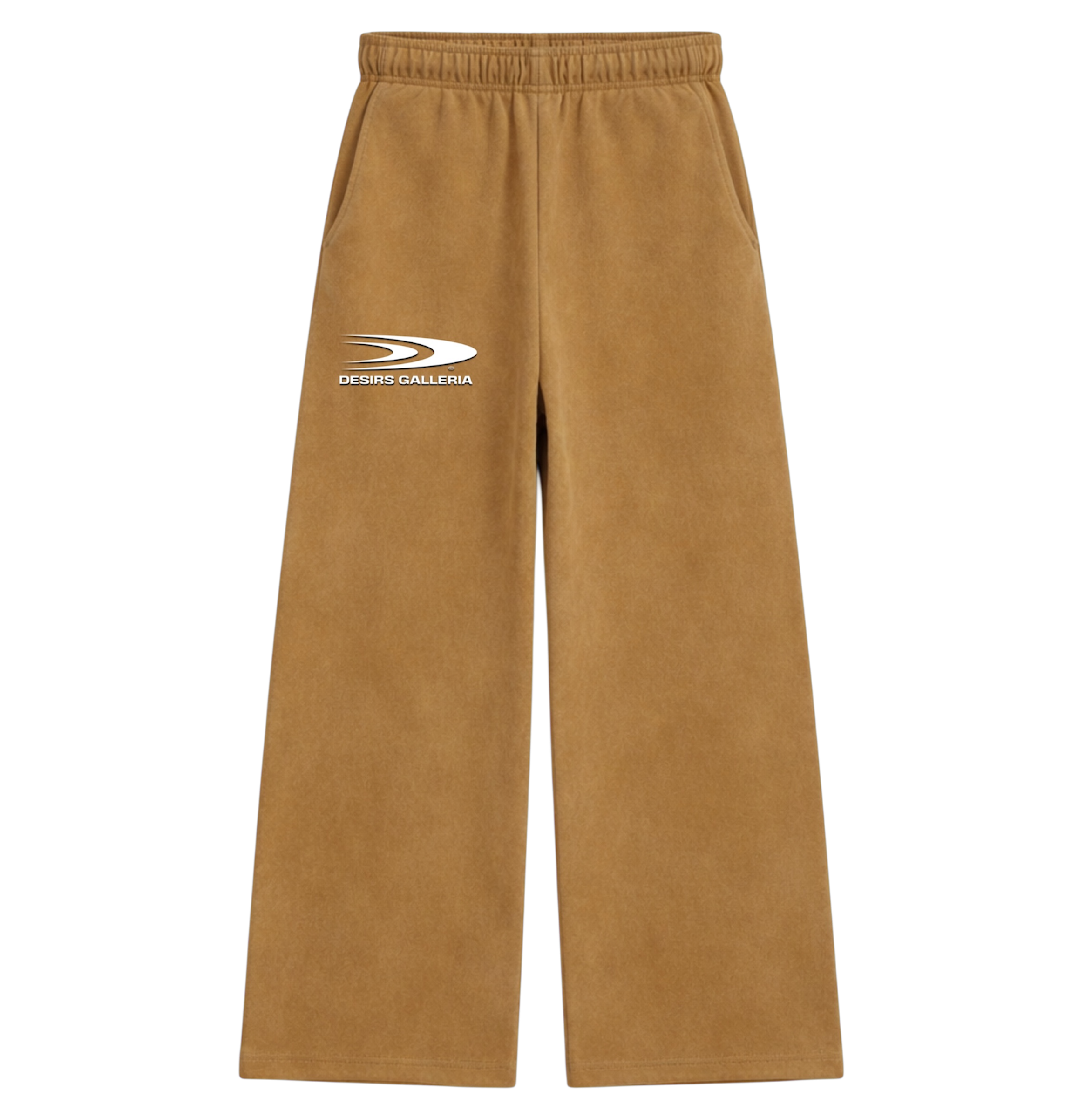 DESIRS GALLERIA WASHED PANTS [LIGHT BROWN]