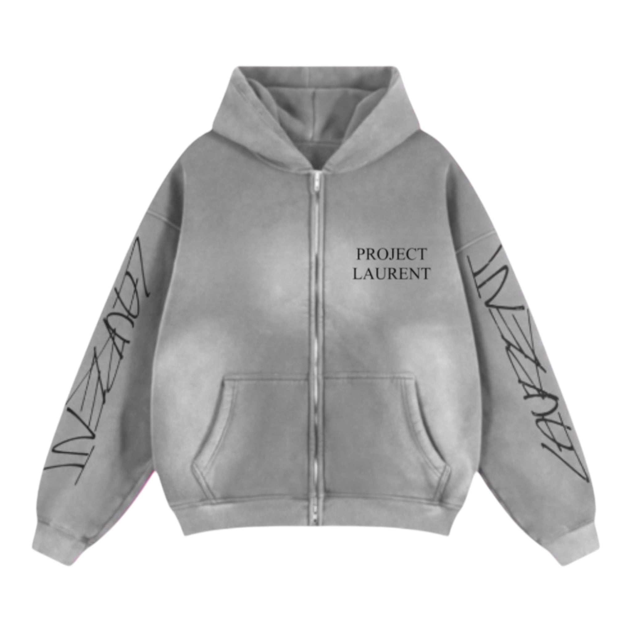 Grey Project Laurent Graffiti Zip Up